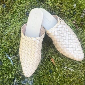 Liberte’ Prague Woven Leather Mule